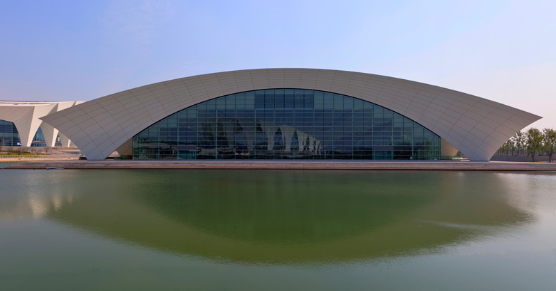 Oriental Sports Center in Pudong (Gerkan, Marg + Partner, gmp Architekten, 2011)